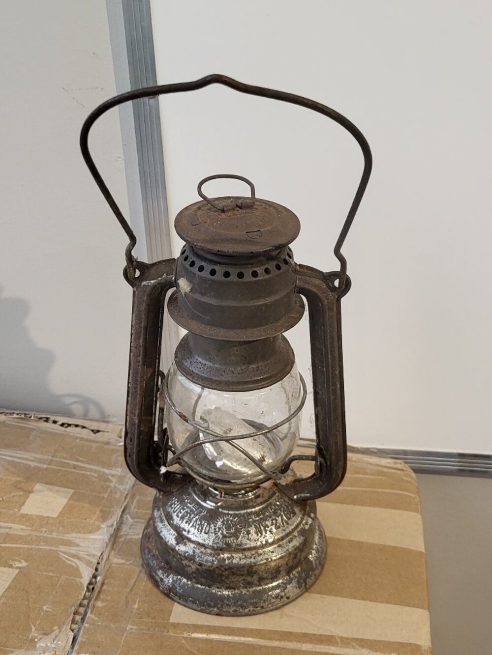 Feuer-Hand 276 Storm Lamp. West German Made. Barn find see pictures RARE FIND